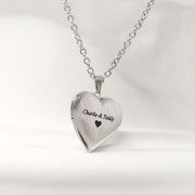Heart locket necklace - Bijoun