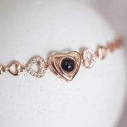 Heart projection bracelet - Bijoun